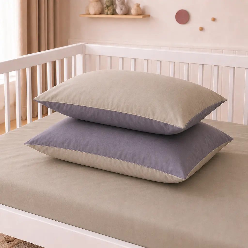 Дитяча постільна білизна MIRSON BABY фланель Cappuchino/Ash grey 110х160см (2200012799918) - фото 7