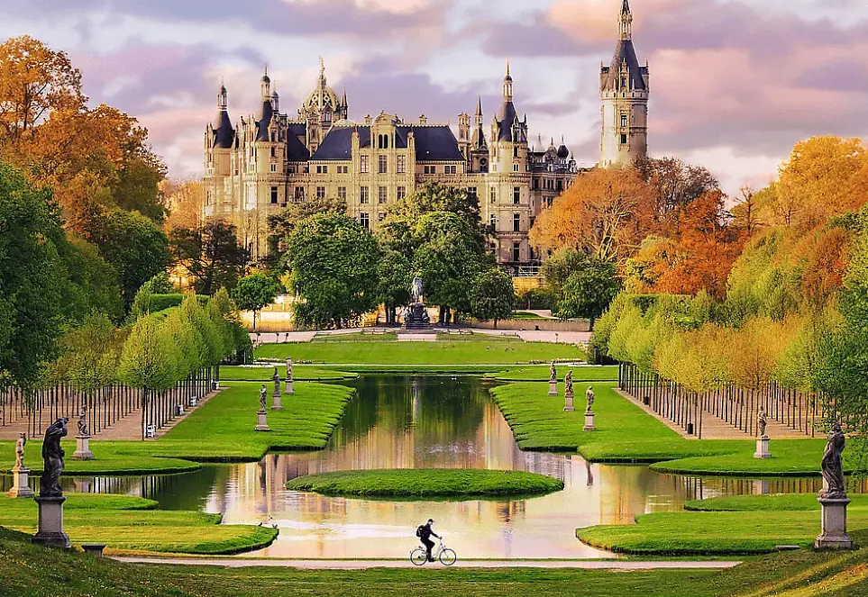 Пазл Photo Odyssey: Замок Шверін, Німеччина - 1000 елементів Trefl 10814 - фото 2