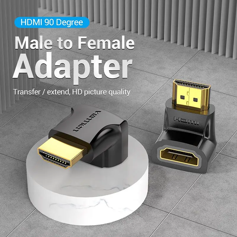 Перехідник Vention HDMI to HDMI Black (AIOB0) [170489] - фото 3