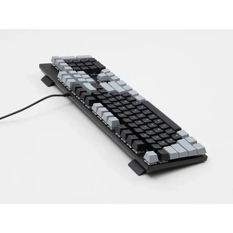 Клавіатура Vinga KBGM-090 LED Red Switch USB Grey/Black (KBGM-090R Grey/Black) - фото 4