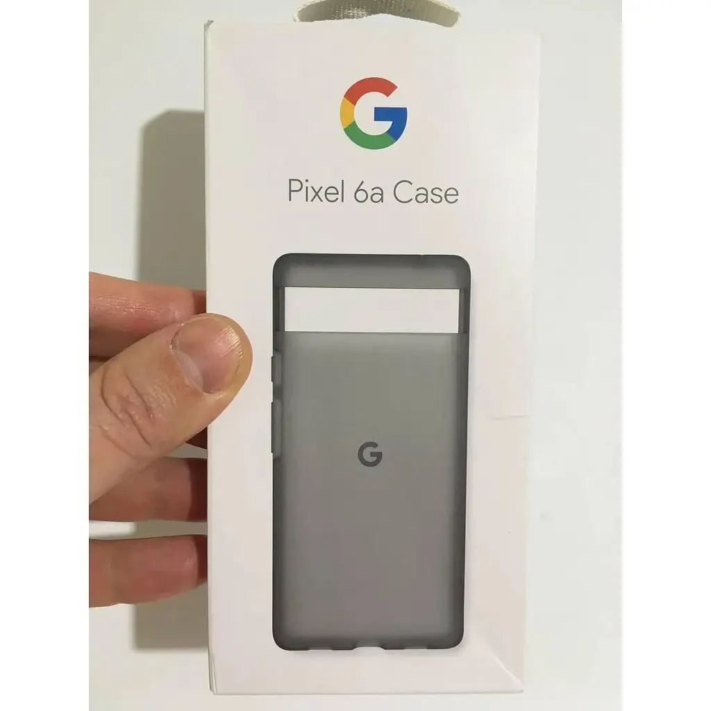 Оригинальный противоударный чехол Google Official Case для Pixel 6a (6.1") Charcoal (GA03706) - фото 3