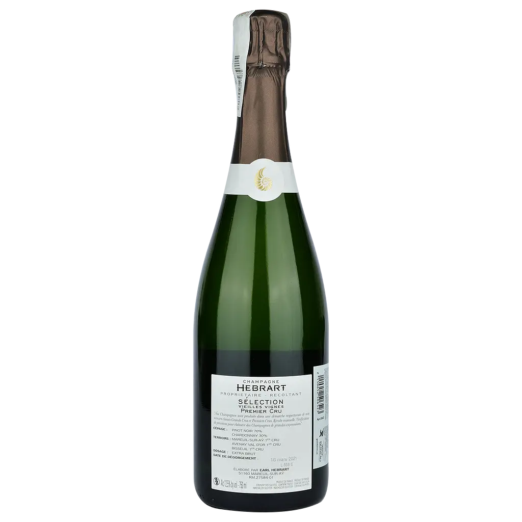 Шампанське Marc Hebrart Selection Premier Cru Extra Brut, біле, екстра-брют, 0,75 л (50652) - фото 2