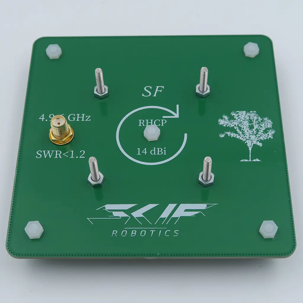 Патч Skif 14 dBi RHCP 4.9-6.0 GHz (Made in UA) - фото 2