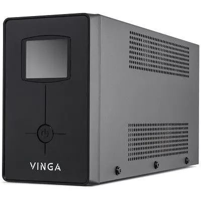 Пристрій безперебійного живлення Vinga LCD 2000VA metall case (VPC-2000M) - фото 6