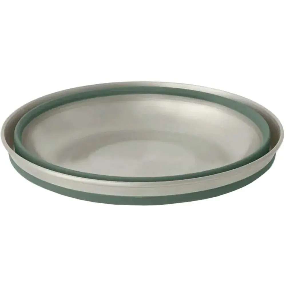 Миска Sea To Summit Detour Stainless Steel Collapsible Bowl M Laurel Wreath Green - фото 2