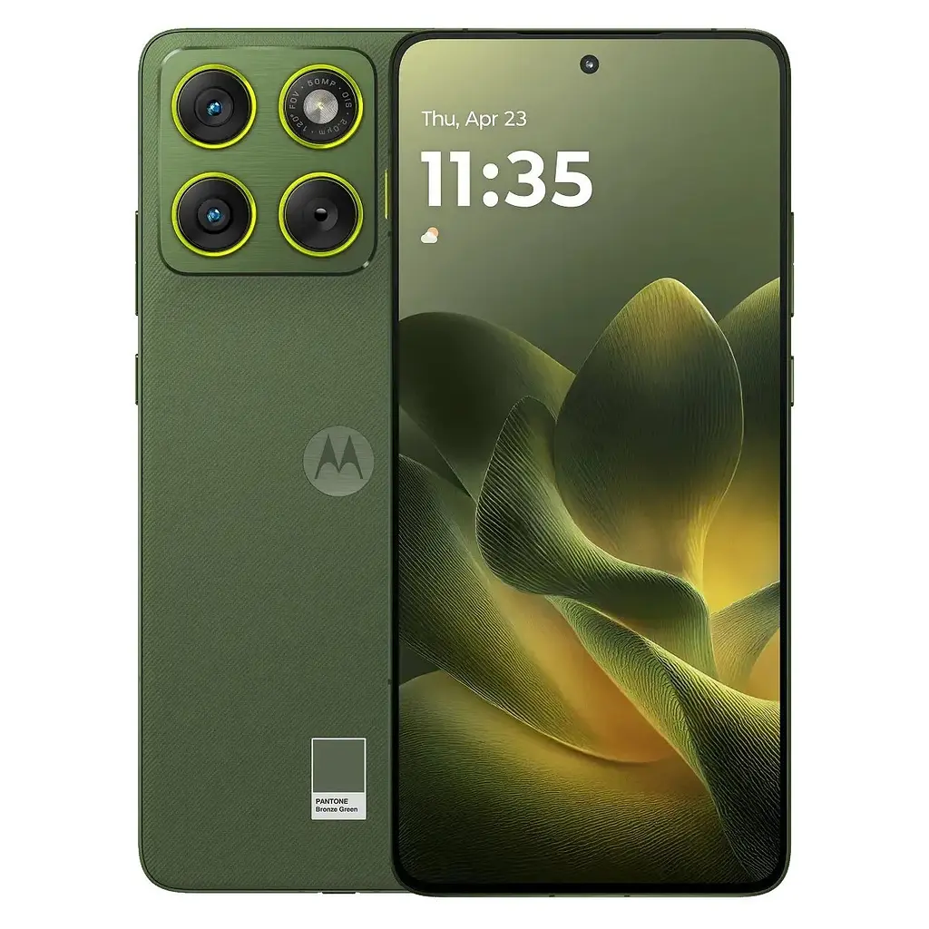 Смартфон Motorola Moto Edge 70 12/512GB Bronze Green (PBA50046RS) - фото 5