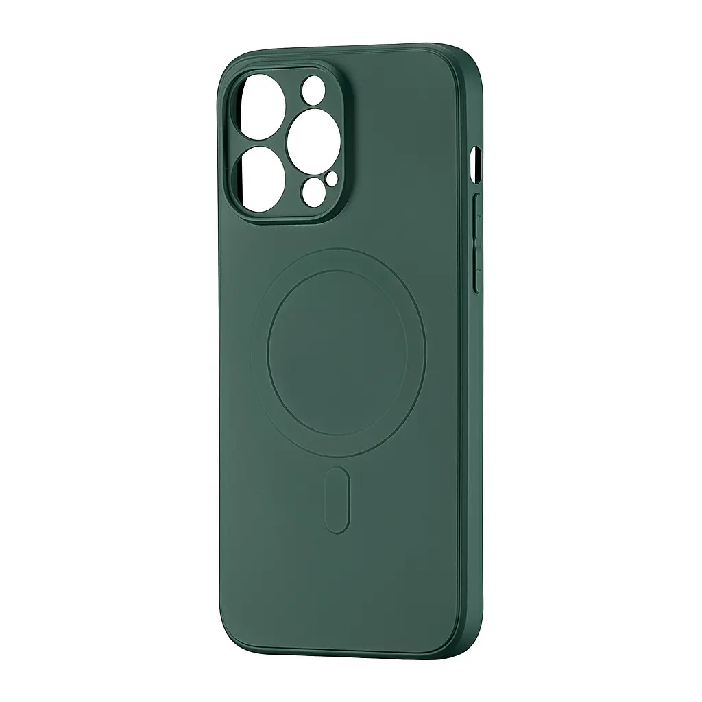 Чохол TPU with MagSafe Protected Camera iPhone 14 Pro Max Dark Green