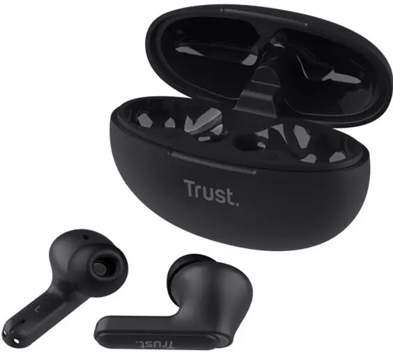 Наушники Trust TWS Yavi Earbuds BT 5.3 ENC SBC Mic Черный (25296_Trust) - фото 2