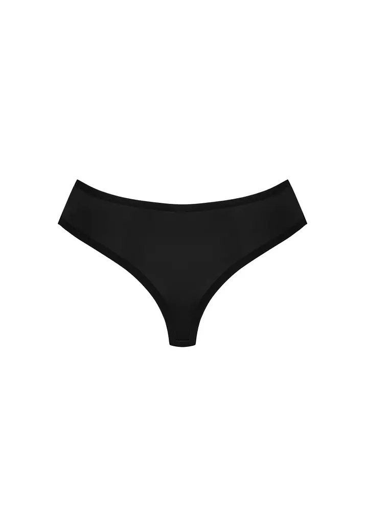 Сексуальные классические трусики Obsessive Bella Rou XS/S черный - фото 9