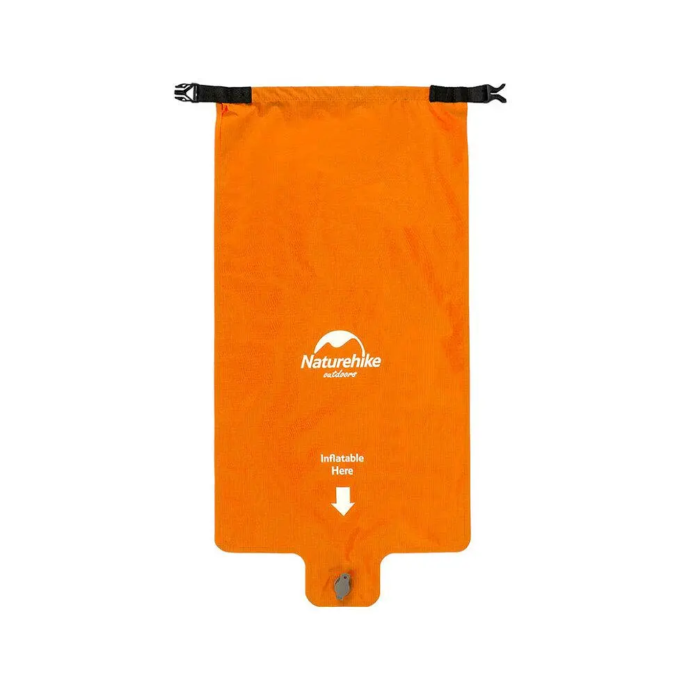 Герметичний мішок для надування матрацу Naturehike FC-10 (NH19Q033-D) помаранчевий - фото 3