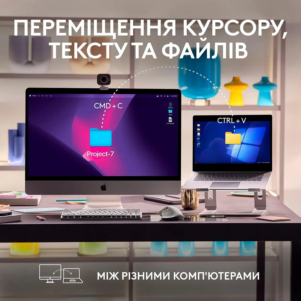 Бездротова миша Logitech MX Master 3S for Mac Performance Wireless Pale Grey (910-006572) - фото 8