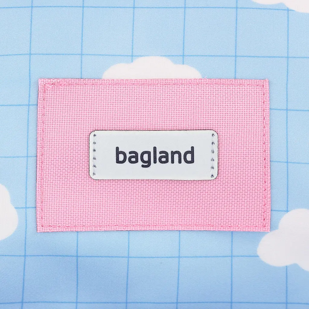 Рюкзак Bagland Stylish L 24 л сублімація 1435 блакитний (00518694) - фото 5