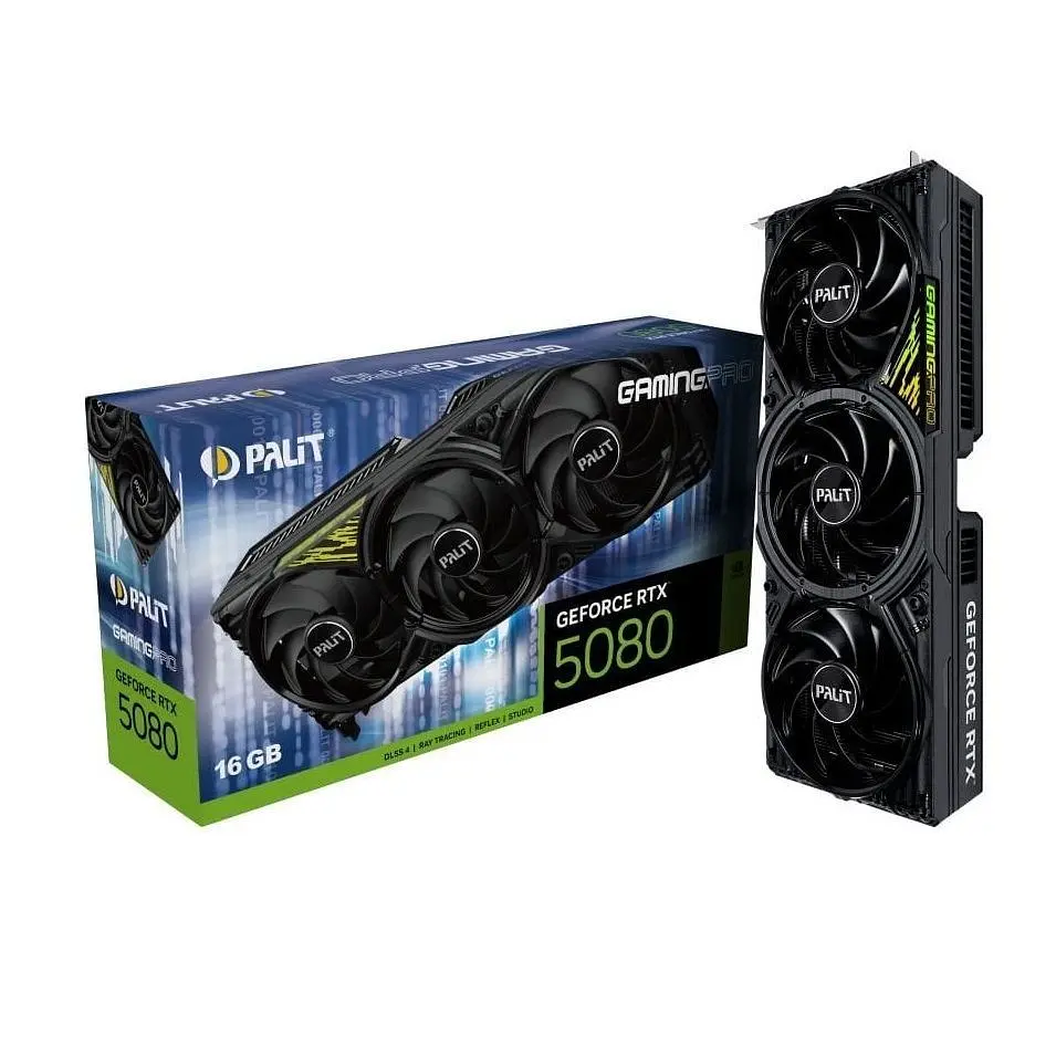 Відеокарта Palit GF RTX 5080 16GB GDDR7 GamingPro V1 (NE75080019T2-GB2031Y) - фото 8