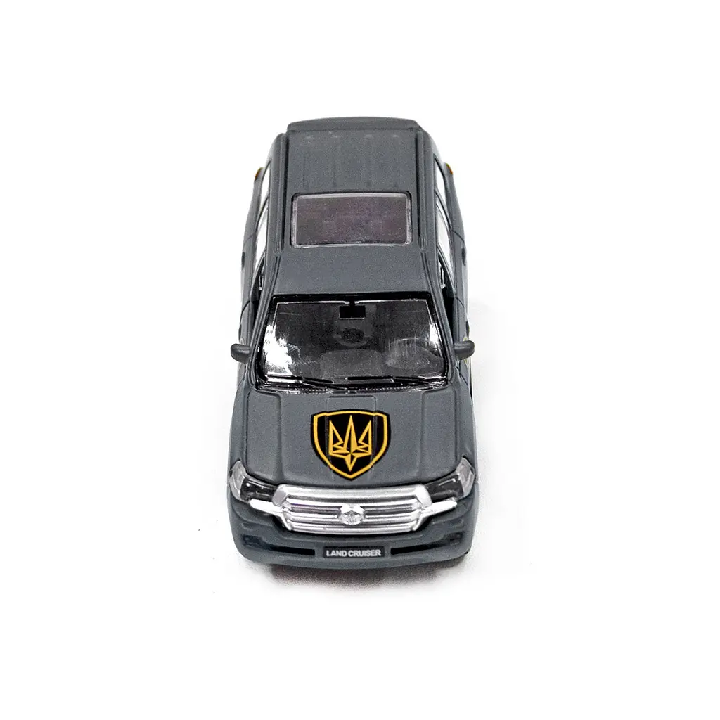 Автомодель TechnoDrive Шеврони Героїв Toyota Land Cruiser Рубіж (KM6010) - фото 4