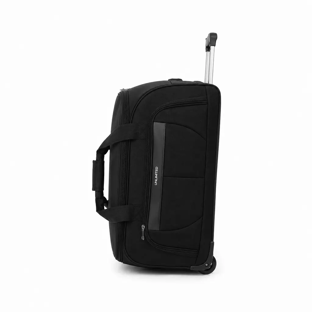 Дорожня сумка Wings середня 60л чорна (1106-BCM-Black) - фото 3