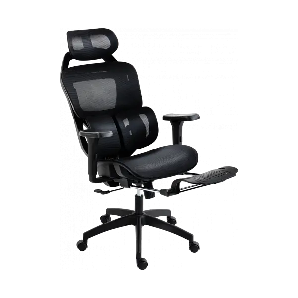 Геймерське крісло GT Racer X-4412 Black/Black - фото 7