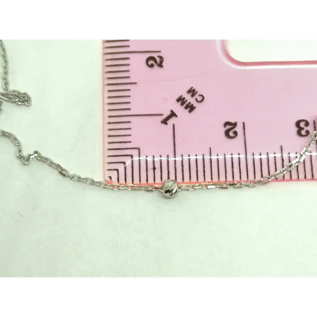 Серебряное колье Qvaliz Шарики. 908-01144 38 - фото 5