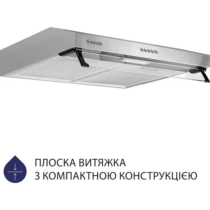 Витяжка Minola HPL 614 I пласка - фото 2