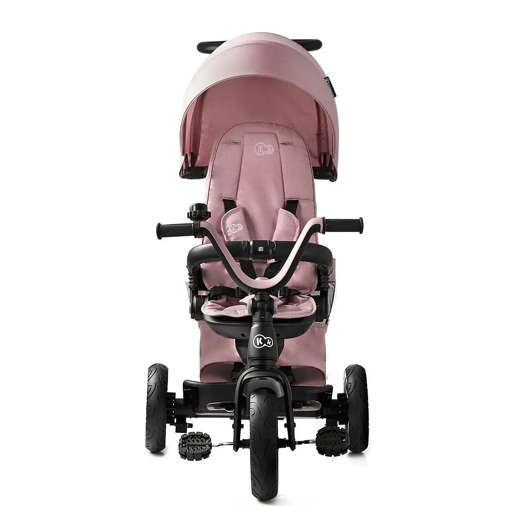 Трехколесный велосипед Kinderkraft Easytwist Mauvelous Pink розовый (KKRETWIPNK0000) - фото 4