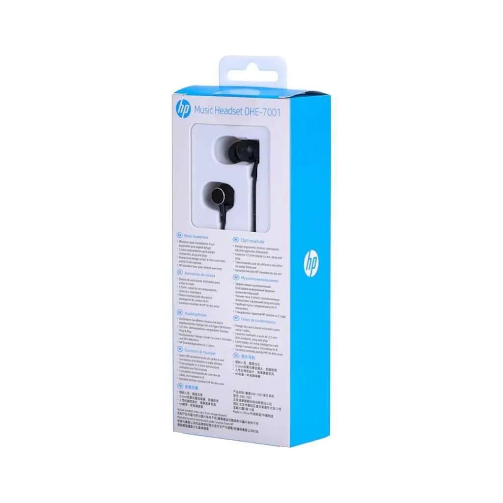 Навушники HP DHE-7001 Headset Black (DHE-7001) - фото 5