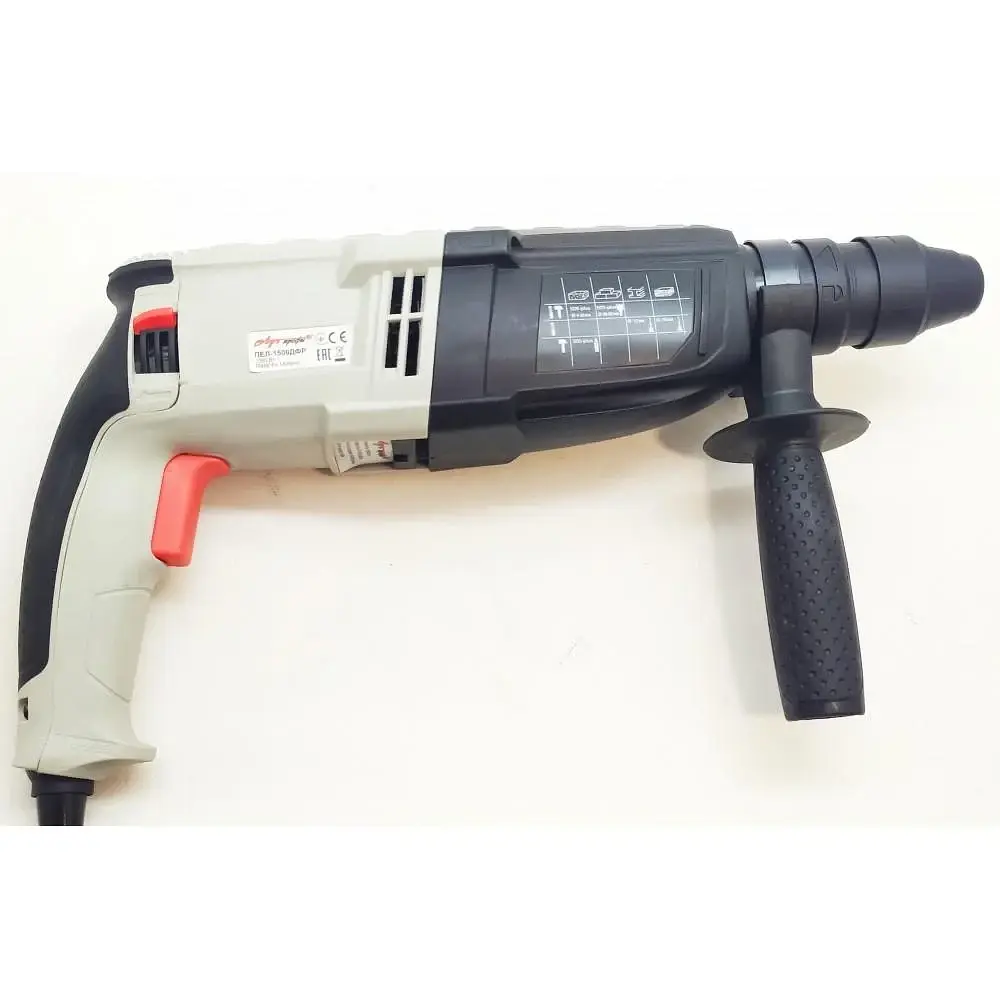 Перфоратор прямой Луч Профи ПЕЛ-1500 ДФР SDS-plus кейс 5 Дж 1500 Вт 5000 уд/мин 30412 - фото 5