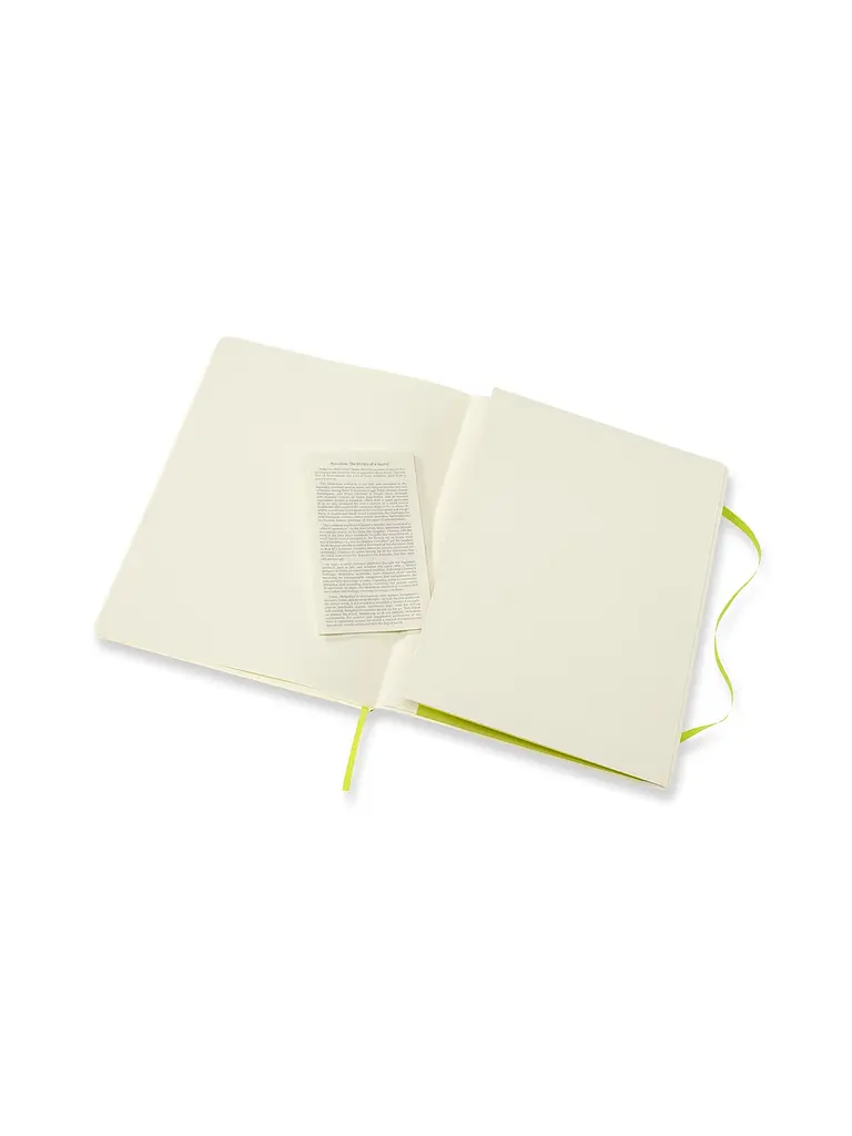 Записник Moleskine Classic великий, Лінійка Лимонний Зелений М'який (QP621C2) - фото 5