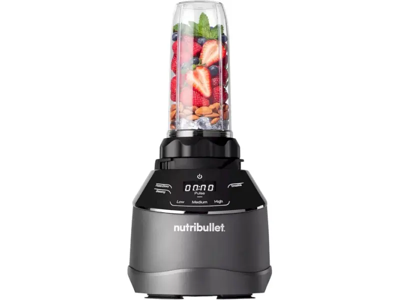 Блендер стаціонарний / Фітнес-блендер / Подрібнювач NUTRIBULLET NBF580B Triple Prep System - фото 3