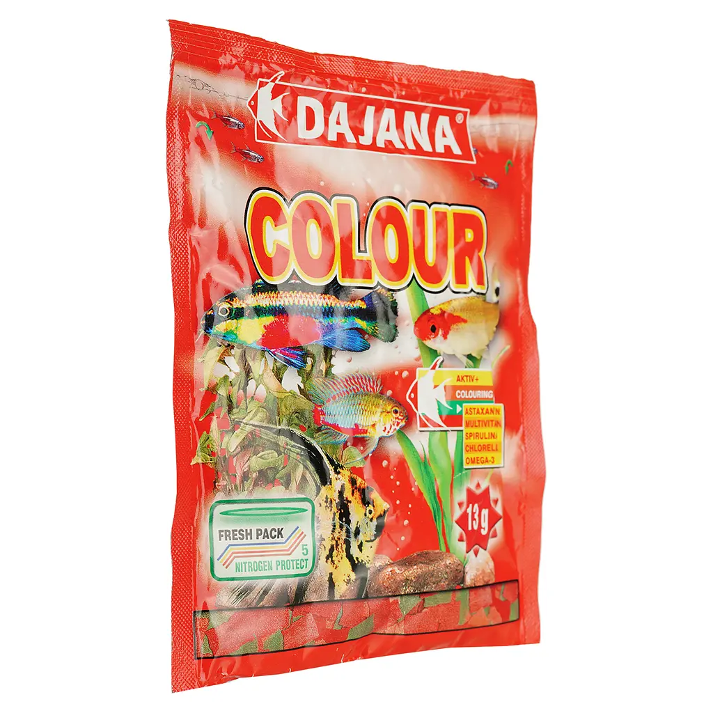 Корм Dajana Colour Flakes для яскравого забарвлення риб 13 г - фото 2