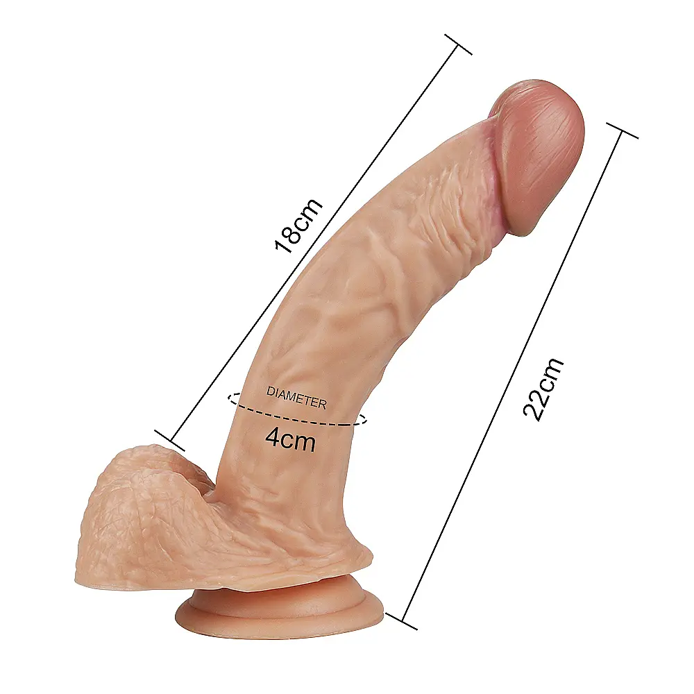 Фалоімітатор - Real Extreme Dildo 8.5" #2 - фото 4
