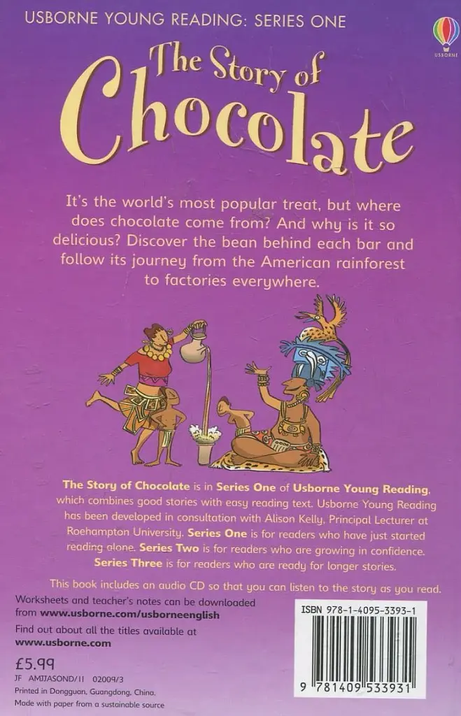 Story of Chocolate + CD. Young Reading Series 1 - фото 2
