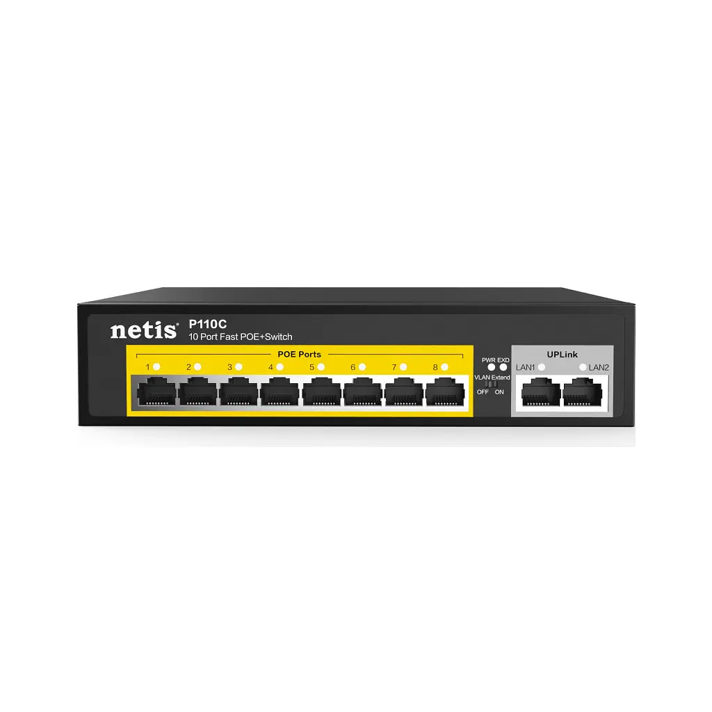 Комутатор мережевий Netis P110C - фото 3