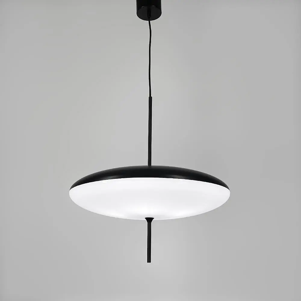 Современный подвесной светильник в элегантном черном цвете Ø 50 см | Line F | Арт. BM3-500 - фото 4
