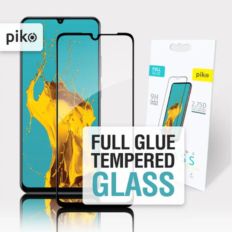 Скло захисне Piko Full Glue Realme Note 60 Black (1283126608971) - фото 5