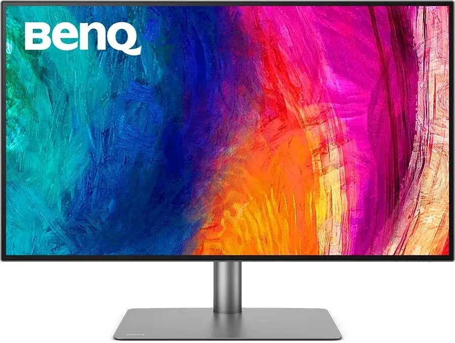 Монітор TFT 32" BenQ PD3225U, IPS, 4K, HDMI, DP, USB-C, USB hub, HAS, Pivot, темно-сірий (9H.LLYLA.TBE) - фото 9