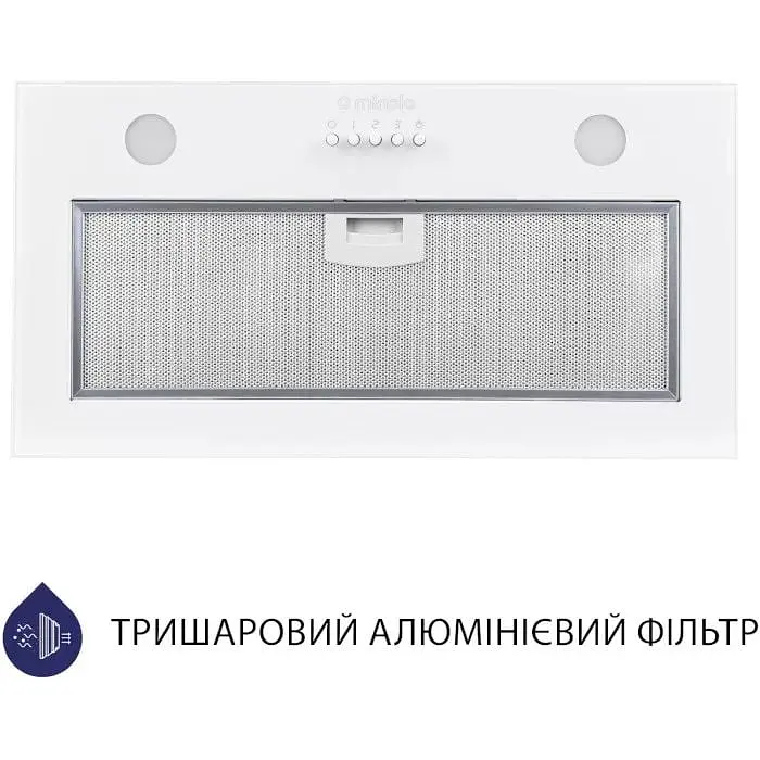 Витяжка Minola HBI 52621 WH Glass 700 LED - фото 2