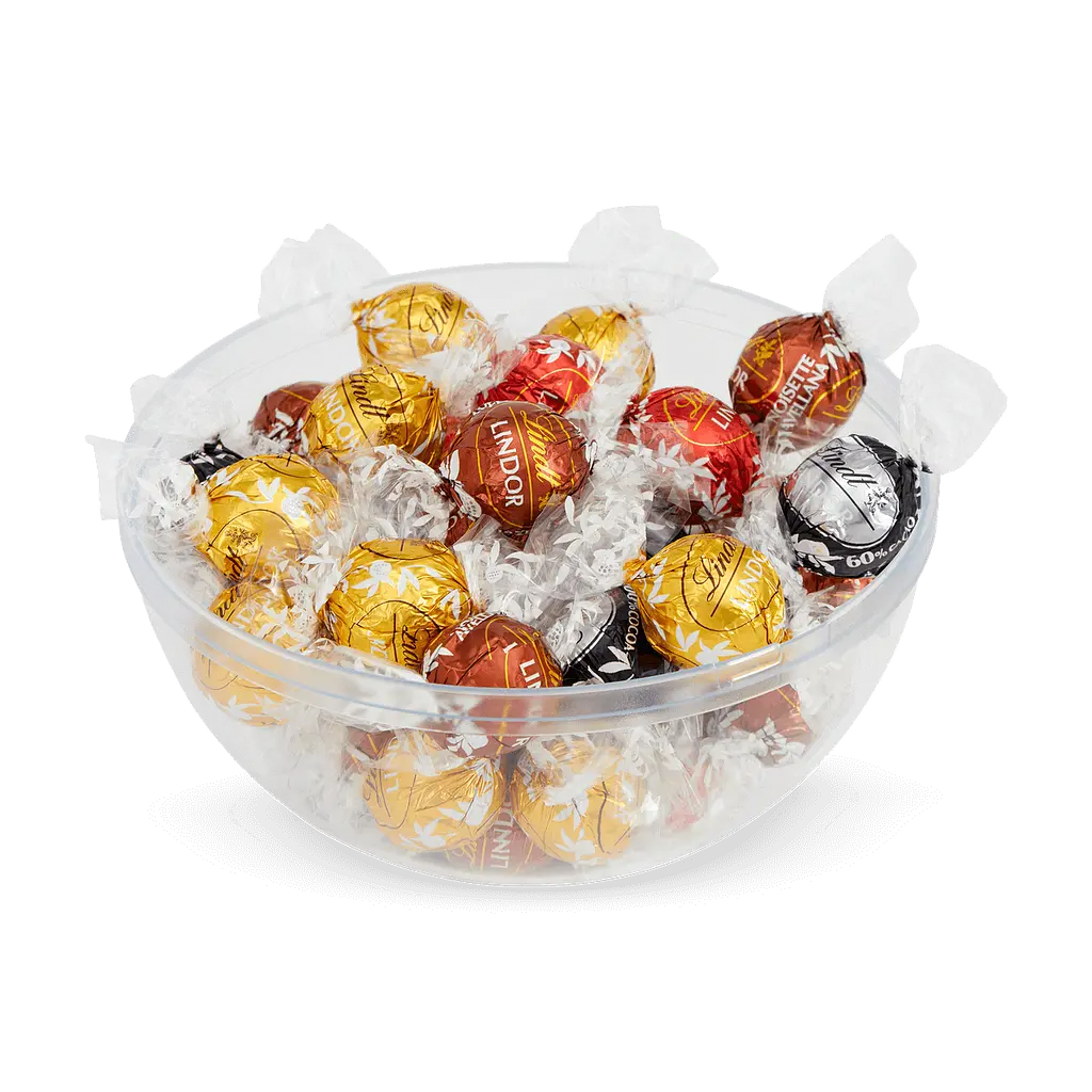 Цукерки LINDT LINDOR Latte Nicciola 550г. - фото 4