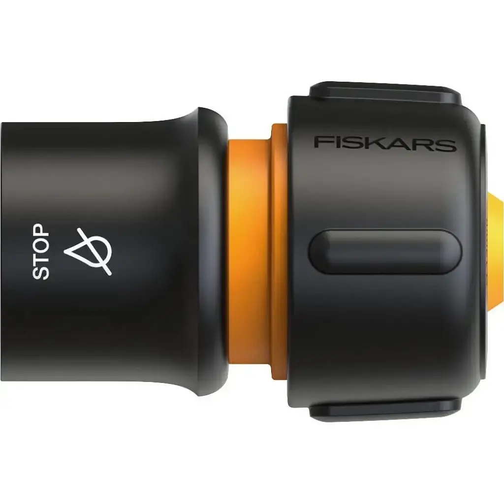 Конектор для шлангу Fiskars LB30 19 мм 46 мм аквастоп (1027084) - фото 2