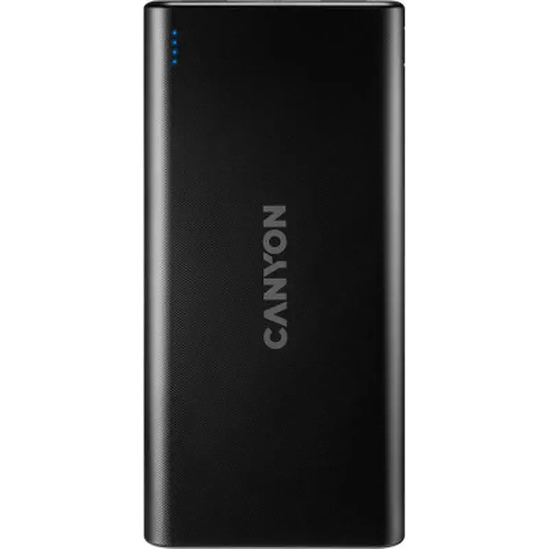 Батарея універсальна Canyon PB-106 10000mAh Input 5V/2A, Output 5V/2.1A(Max) (CNE-CPB1006B) - фото 2