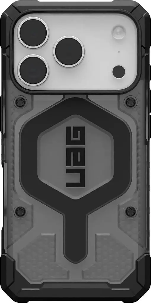 Чохол протиударний UAG Pathfinder MagSafe для iPhone 17 Pro Max (6.9") Clear Ash 114552113140