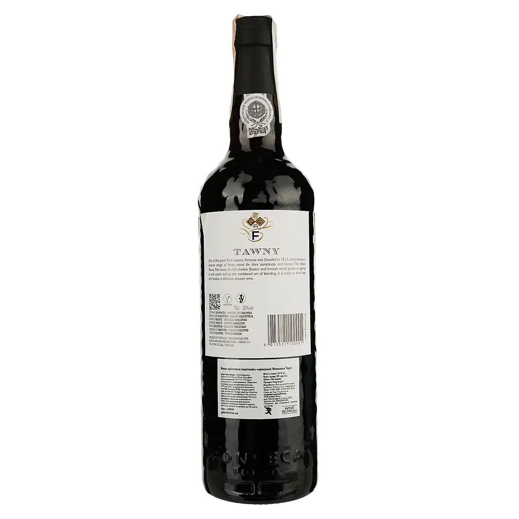 Вино Fonseca Tawny Port, червоне, кріплене, 20%, 0,75 л - фото 2