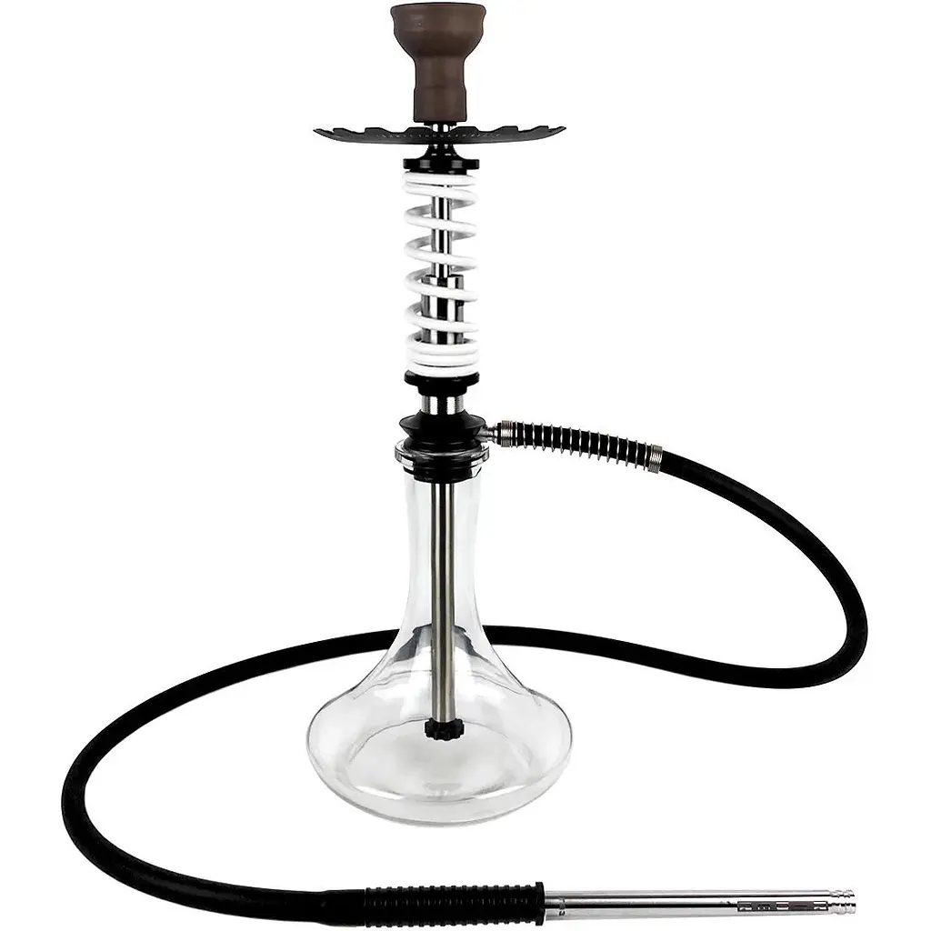 Кальян Trumpet Hookah Rider S White (колба Craft Clear) - фото 2