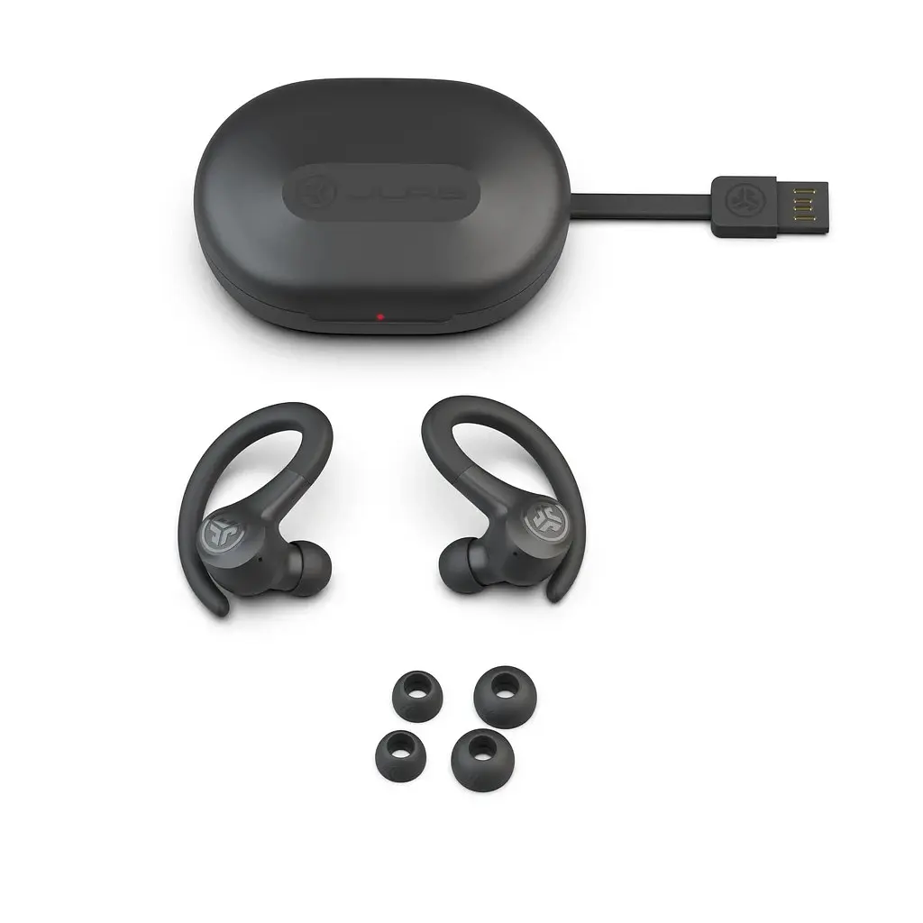 Навушники Jlab GO Air Sport Graphite (IEUEBGAIRSPRTRBLK124) - фото 4