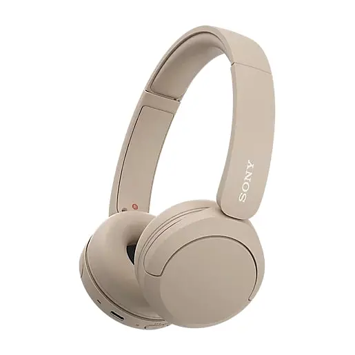 Навушники On-ear WH-CH520 BT 5.2, SBC, AAC, Wireless, Mic, Бежевий Sony teh0013181 - фото 2