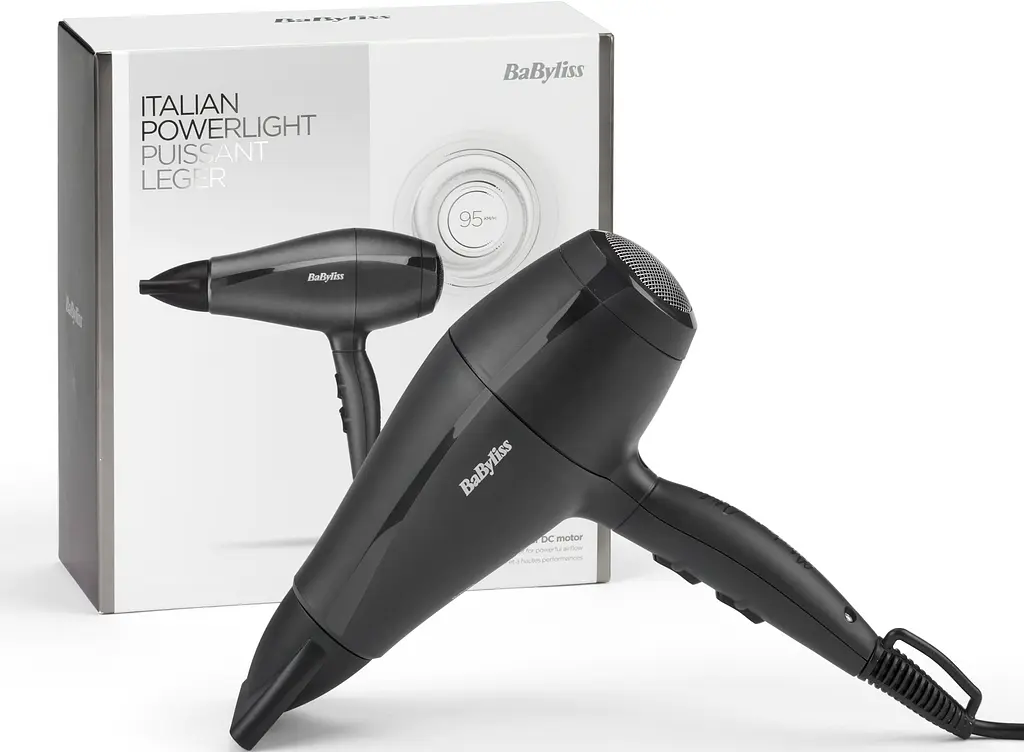 Фен BaByliss Super Light Pro черный (5910E) - фото 8