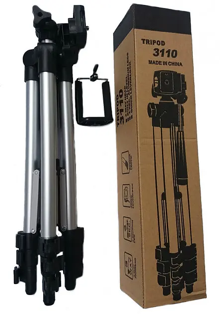 Штатив TRIPOD 3110 для Телефону Камери Фотоапарата з Bluetooth Кнопкою 102см - фото 9