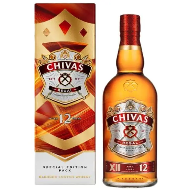 Віскі Chivas Regal 12 yo 40% 0.7 л в коробці (605413)