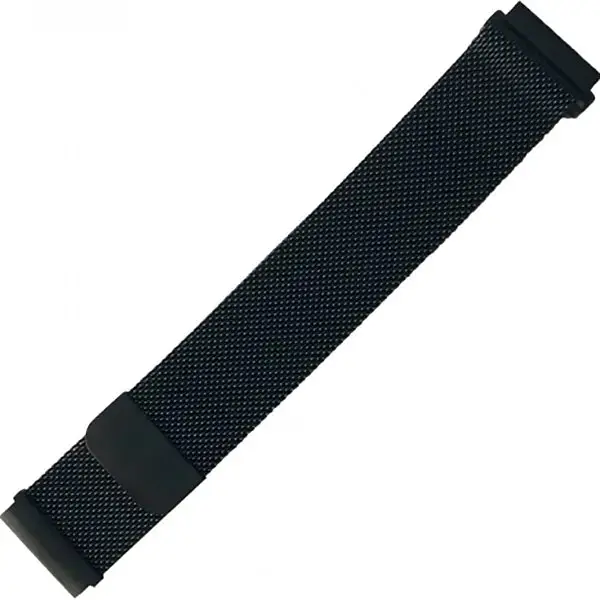 Універсальний ремінець DK Milanes Design Band для Amazfit Bip 20mm Black [36036] - фото 2