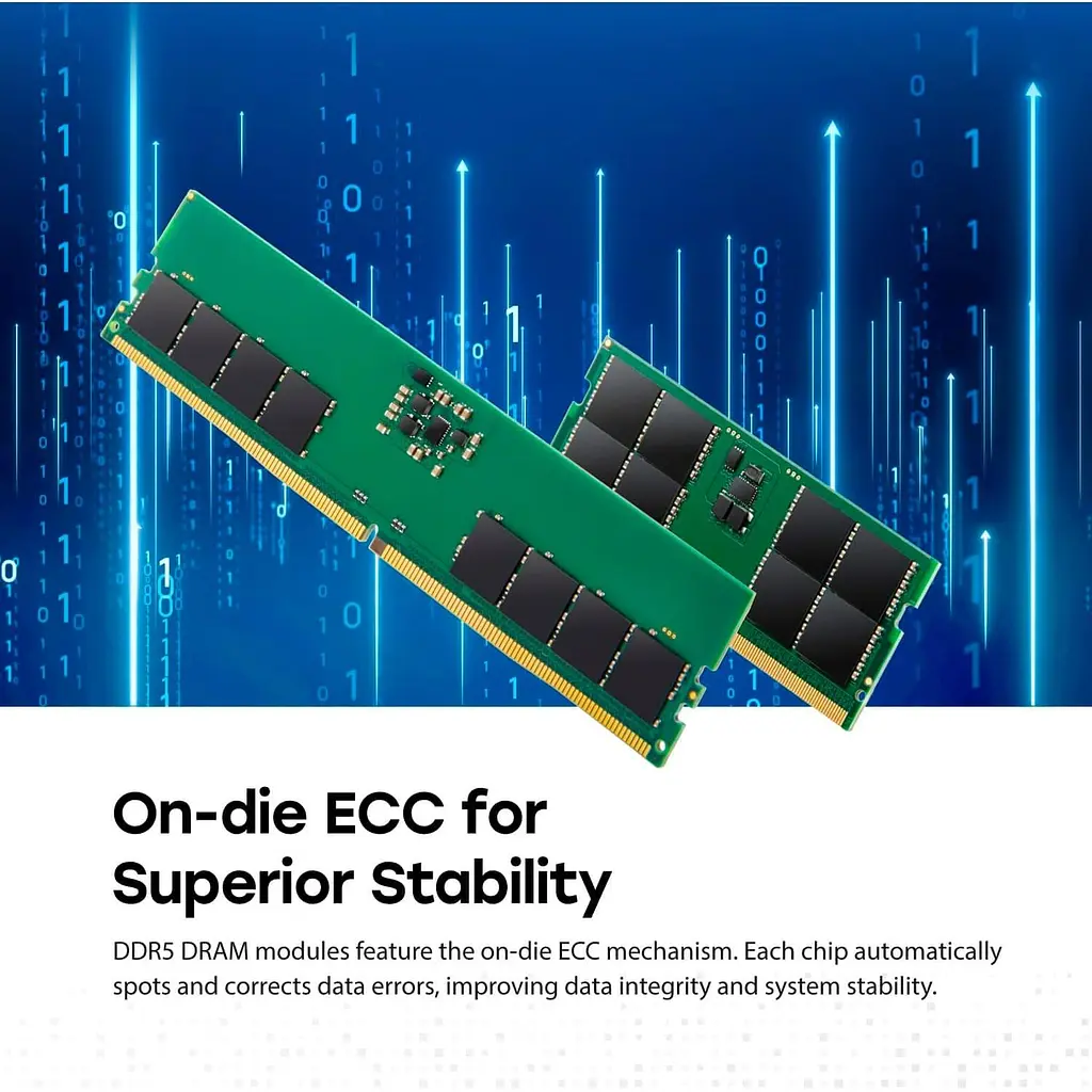 Модуль пам'яті Transcend DDR5 48GB JM 5600Mhz SO-DIMM 2Rx8 3Gx8 CL46 1.1V (JM5600ASE-48G) - фото 6