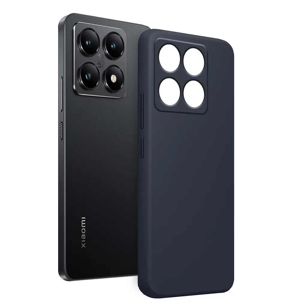 Чохол MAKE Xiaomi 14T Silicone Titan Black - фото 5