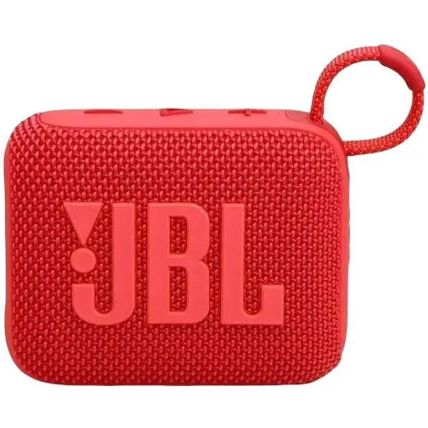 Bluetooth колонка JBL GO 4 Red (JBLGO4RED) UA